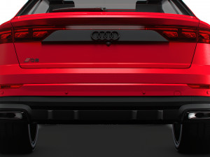 Audi Q8 50 TDI quattro S line UKspec 2024 3D मॉडल