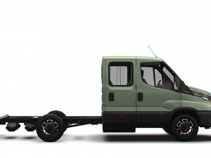 Iveco Daily Crew Cab L2 Chassis 2024 3D मॉडल