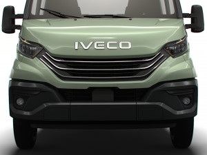 Iveco Daily Crew Cab L2 Chassis 2024 3D मॉडल