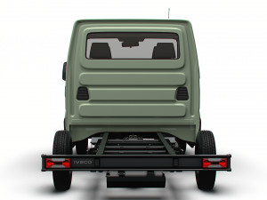 Iveco Daily Crew Cab L2 Chassis 2024 3D मॉडल