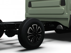 Iveco Daily Crew Cab L2 Chassis 2024 3D मॉडल