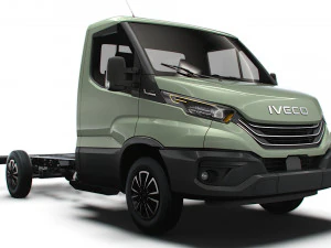 Iveco Daily Cabina Singola L2 Telaio 2024 Modello 3D