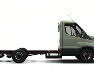 Iveco Daily Single Cab L2 Chassis 2024 3D Модель