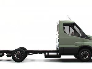 Iveco Daily Single Cab L2 Chassis 2024 3D Model