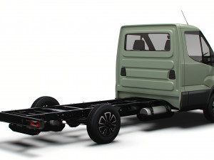 Iveco Daily Single Cab L2 Chassis 2024 3D Модель