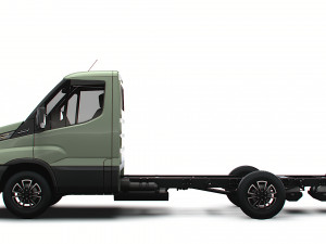 Iveco Daily Single Cab L2 Chassis 2024 3D Модель