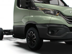 Iveco Daily Single Cab L2 Chassis 2024 3D Model