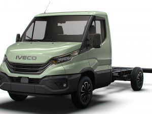 Iveco Daily Single Cab L2 Chassis 2024 3D Модель