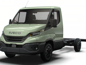 Iveco Daily Single Cab L2 Chassis 2024 3D Model