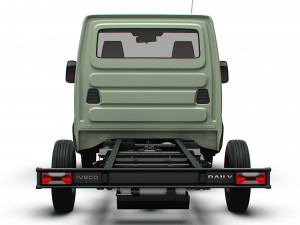 Iveco Daily Single Cab L2 Chassis 2024 3D Модель
