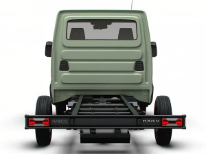Iveco Daily Single Cab L2 Chassis 2024 3D Model