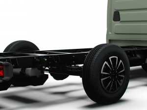 Iveco Daily Single Cab L2 Chassis 2024 3D Модель