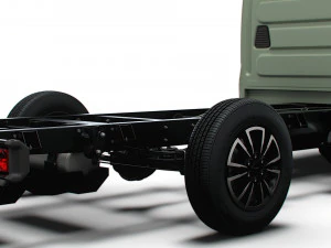 Iveco Daily Single Cab L2 Chassis 2024 3D Model