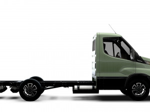 Iveco Daily Single Cab L2 Chassis 2024 3D Модель