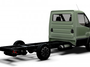 Iveco Daily Single Cab L2 Chassis 2024 3D Модель