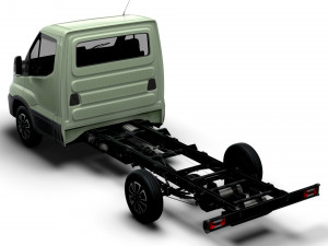 Iveco Daily Single Cab L2 Chassis 2024 3D Модель