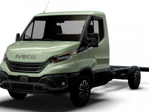 Iveco Daily Single Cab L2 Chassis 2024 3D Model