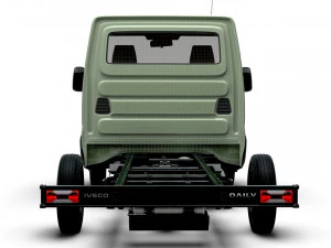 Iveco Daily Single Cab L2 Chassis 2024 3D Model