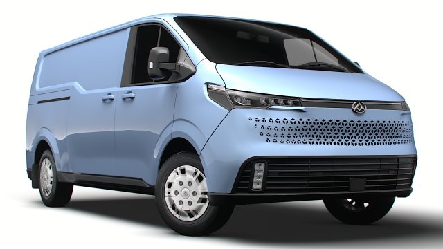 Maxus Deliver 7 L2H1 2024 3D Модель .c4d .max .obj .3ds .fbx .stl .blend 