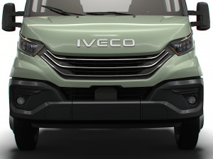 Iveco Daily Crew Cab L5 Chassis 2024 3D मॉडल