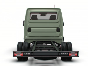 Iveco Daily Crew Cab L5 Chassis 2024 3D मॉडल