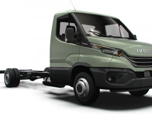 Iveco Daily Cabina Singola L5 Telaio 2024 Modello 3D