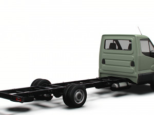 Iveco Daily Single Cab L5 Chassis 2024 3D Модель