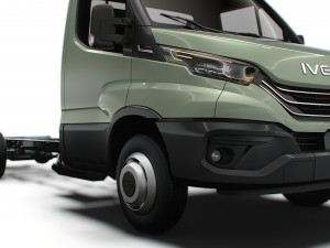 Iveco Daily Single Cab L5 Chassis 2024 3D Модель