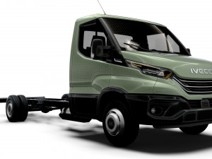 Iveco Daily Single Cab L5 Chassis 2024 3D Модель