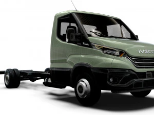 Iveco Daily Single Cab L5 Chassis 2024 3D Model