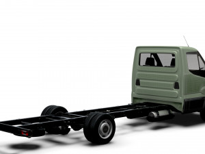 Iveco Daily Single Cab L5 Chassis 2024 3D Модель