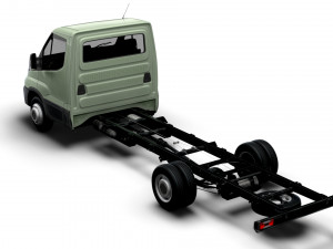 Iveco Daily Single Cab L5 Chassis 2024 3D Модель