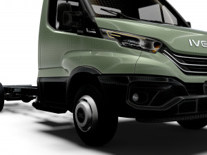 Iveco Daily Single Cab L5 Chassis 2024 3D Модель