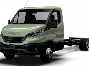 Iveco Daily Single Cab L5 Chassis 2024 3D Модель
