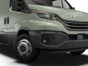 イヴェコ デイリーバン L4H2 2024 3Dモデル