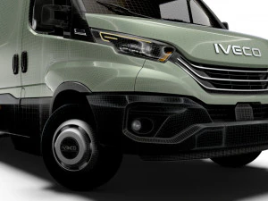 イヴェコ デイリーバン L4H2 2024 3Dモデル