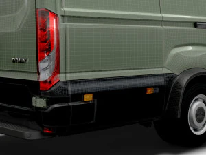 イヴェコ デイリーバン L4H2 2024 3Dモデル