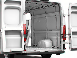 Citroen Jumper Van L4H2 HQ Interior 2023 Modello 3D