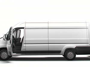 Citroen Jumper Van L4H2 HQ Interior 2023 Modello 3D