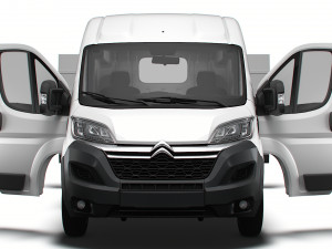 Citroen Jumper Van L4H2 HQ Interior 2023 Modello 3D