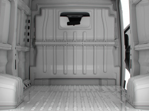 Citroen Jumper Van L4H2 HQ Interior 2023 Modello 3D