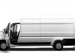 Citroen Jumper Van L4H2 HQ Interior 2023 Modello 3D