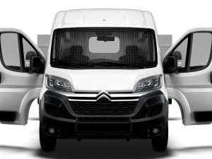 Citroen Jumper Van L4H2 HQ Interior 2023 Modello 3D