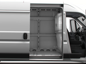 Fiat Ducato Van L4H2 HQ Interior 2023 3Dモデル