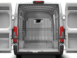 Fiat Ducato Van L4H2 HQ Interior 2023 3D Model