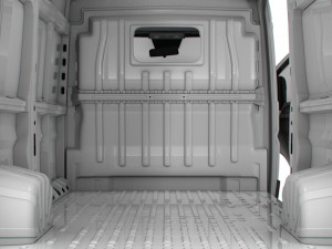 Fiat Ducato Van L4H2 HQ Interior 2023 3Dモデル
