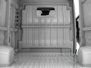 Fiat Ducato Van L4H2 HQ Interior 2023 3D Model