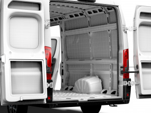 Fiat Ducato Van L4H2 HQ Interior 2023 3Dモデル