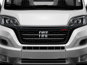 Fiat Ducato Van L4H2 HQ Interior 2023 3Dモデル