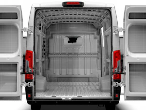 Fiat Ducato Van L4H2 HQ Interior 2023 3D Model